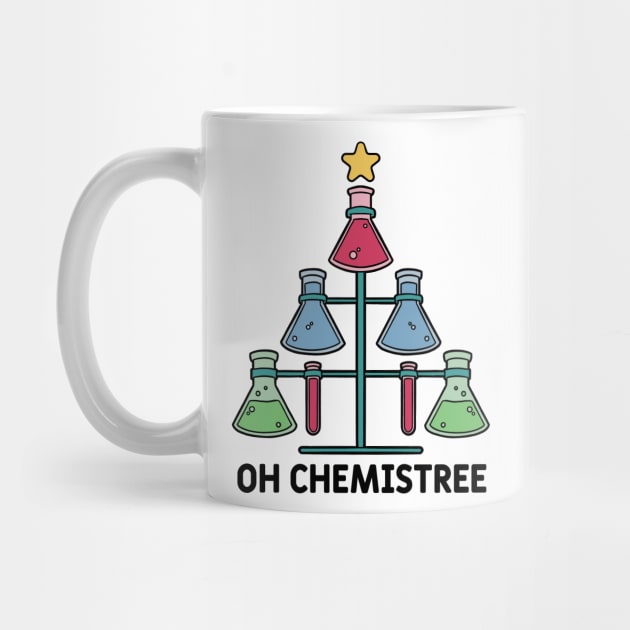 OH Chemistree Funny Chemistry Christmas Tree by Krishnansh W.